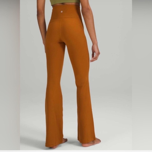 lululemon athletica Pants - Lululemon Groove Nulu High-Rise Flared Pant – Butternut Brown, Size 12 (Regular)